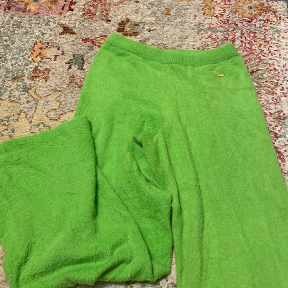 Savage X Fenty Green Fluff It Up Pants